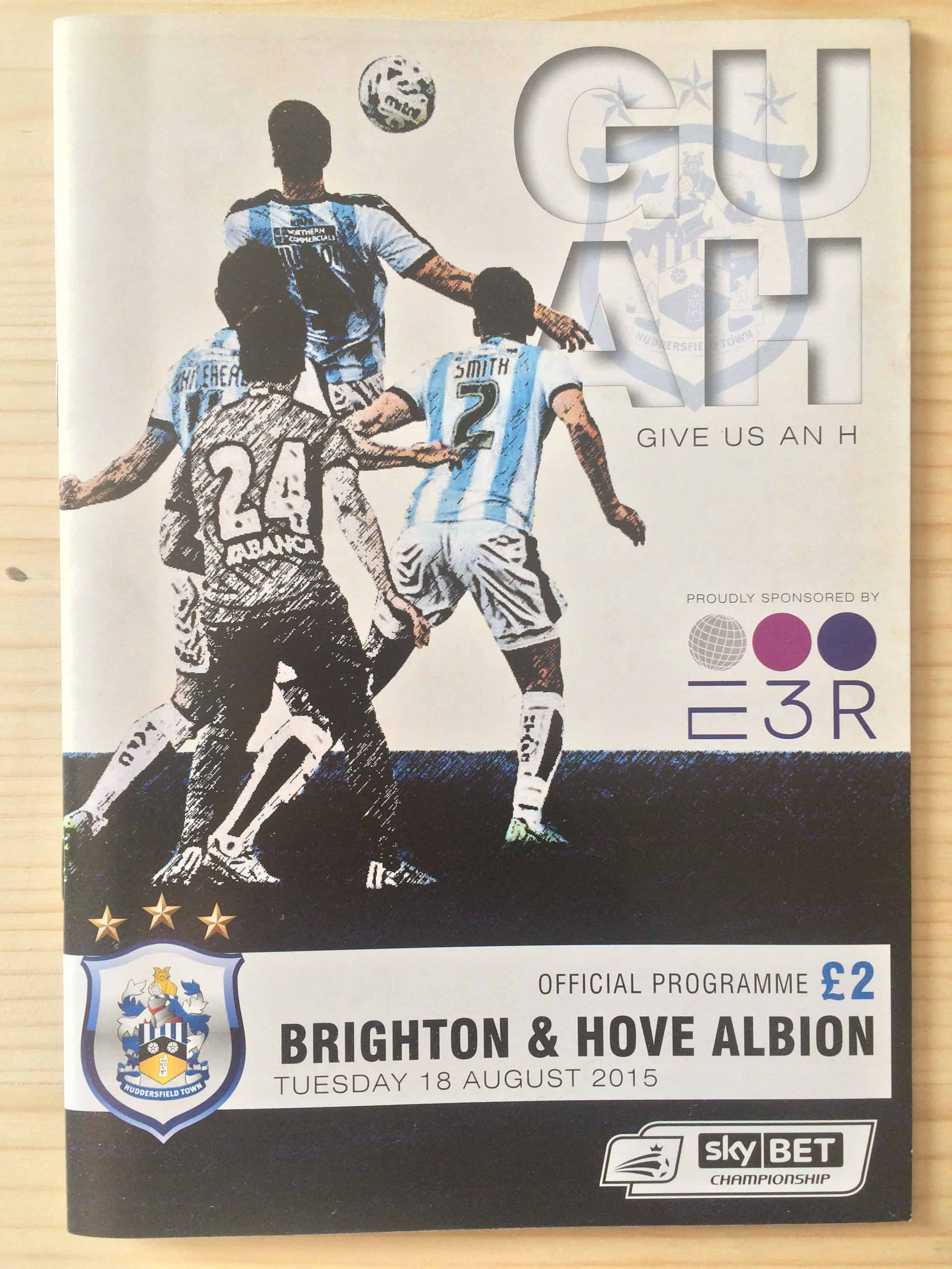 Huddersfield Town FC v Brighton & Hove Albion FC